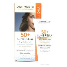 درمدیک کرم ضد آفتاب بی رنگ پوست نرمال تا خشک 50 میل SPF50 برند dermedic