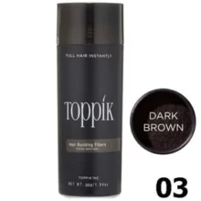 تاپیک پودر حجم دهنده مو 25 گرم Topic شماره 3 رنگ DARK BROWN