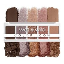 وت اند وایلد پالت سایه 5 رنگ کالر آیکون wet n wild COLOR ICON Palette  مدل Brown camo flaunt شماره 1114071 E