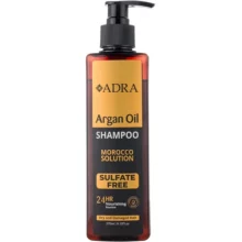 آدرا شامپو حاوی روغن آرگان و کراتین هیدرولیز شده موی خشک و آسیب دیده 270 میل ADRA ARGAN OIL SHAMPOO SULFATE FREE