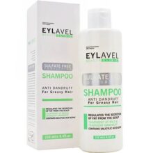 ایلاول شامپو تقویت کننده و ضد شوره موی چرب 250 میل EYLAVEL ANTI DANDRUFF FREASY HAIR SHAMPOO