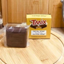 سلطانا صابون طرح شکلات 100 گرم مدل twix توییکس