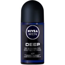 نیوآ مام رول مردانه ضد تعریق شیشه ای 50 میل NIVEA مدل DEEP مشکی