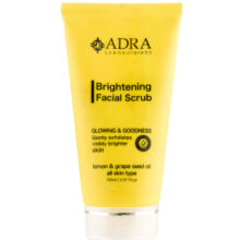 آدرا اسکراب سفید کننده صورت انواع پوست 150 میل ADRA BRIGHTENING FACIAL SCRUB