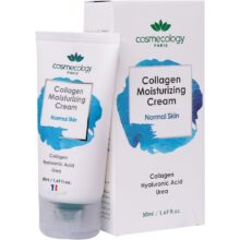 کاسمکولوژی کرم مرطوب کننده حاوی کلاژن پوست های نرمال 50 میل COSMECOLOGY COLLAGEN MOISTURIZING CREAM NORMAL SKIN