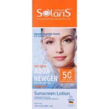 آردن سولاریس لوسیون آبی ضد آفتاب فاقد چربی  انواع پوست 100 میل AQUA NEWGEN spf 50