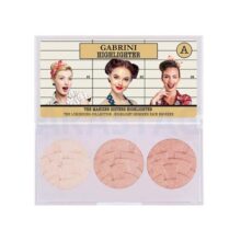 گابرینی پالت هایلایتر 3 رنگ مدل A برند Gabrini Highlighter A