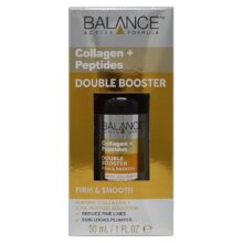 بالانس سرم جوانساز دابل بوستر کلاژن پپتاید 30 میل BALANCE Collagen + 2.5% Peptide Solution Double Booster