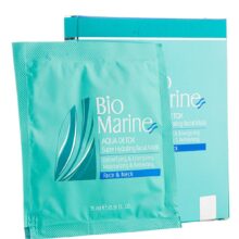 بایومارین ماسک ساشه ای آبرسان 15 گرم 3 عددی آبی AQUA DETOX Bio Marine