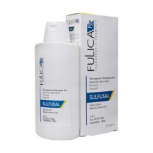 فولیکا RX شامپو ضد شوره حاوی 2.4 % درصد سولفور و 2.2 % درصد اسید سالیسیلیک 200 میل fulica rx Sulfusal Shampoo