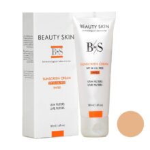 بیوتی اسکین کرم ضد آفتاب رنگی فاقد چربی 50 میل BEAUTY SKIN SPF 50 TINTED SUNSCREEN CREAM