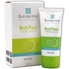 بیوتی درما کرم لایه بردار AHA 8% + BHA 2% انواع پوست 40 میل BUTIDERMA BUTI PEEL