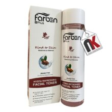 فاربن تونر پاک کننده صورت آرگان پوست خشک و حساس 200 میل farben hydra refreshing facial toner