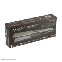 مک استایلر اتو مو حرفه ای نقره ای صفحه پهن مدل MC 5518 MAC Styler MC-5518 Hair Straightener