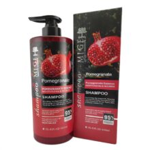 میگ شامپو انار موی رنگ شده 900 میل MIGE Shampoo Pomegranate Essence Moisturizing and Nourish