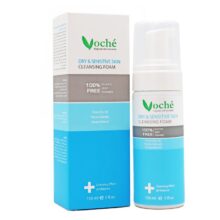 وچه فوم شوینده صورت پوست خشک معمولی و حساس 150 میل Voche Cleansing Foam For Dry And Sensitive Skin