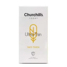 چرچیلز کاندوم 12 عددی کلاسیک نازک اسپرم کش ULTRA THIN برند Churchills