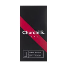 چرچیلز کاندوم 12 عددی کلاسیک وانیل CLASSIC NATURAL برند Churchills