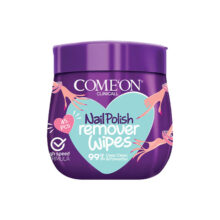 کامان دستمال لاک پاک کن قوطی 45 برگ Comeon Nail Polish Remover Wipes